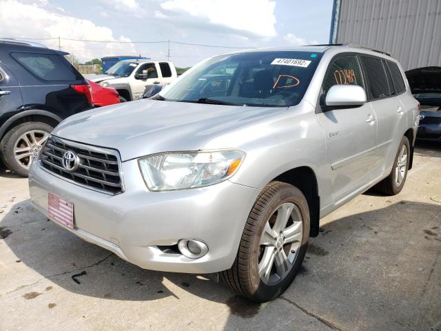 Photo 2 from auction – 2008 TOYOTA HIGHLANDER with VIN JTEES43A582104703