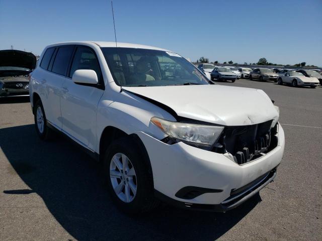 TOYOTA HIGHLANDER 2012 with VIN 5TDZA3EH3CS024198 - Photo from auction