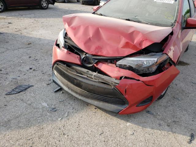 Photo 9 from auction – 2017 TOYOTA COROLLA L with VIN 2T1BURHE8HC945474