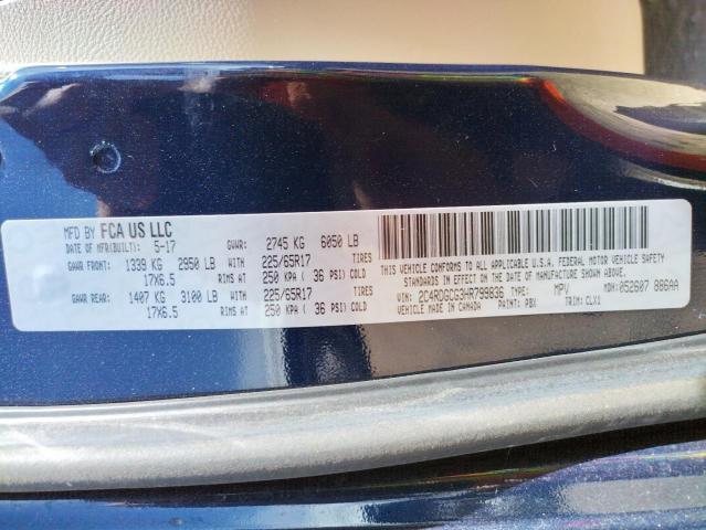 Photo 10 from auction – 2017 DODGE GRAND CARA with VIN 2C4RDGCG3HR799836