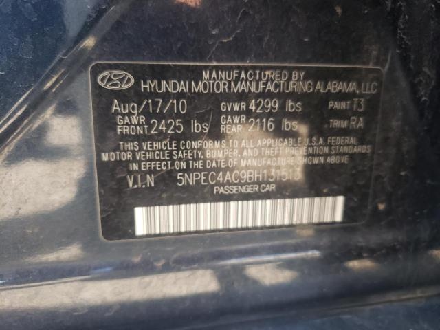 Photo 10 from auction – 2011 HYUNDAI SONATA SE with VIN 5NPEC4AC9BH131513