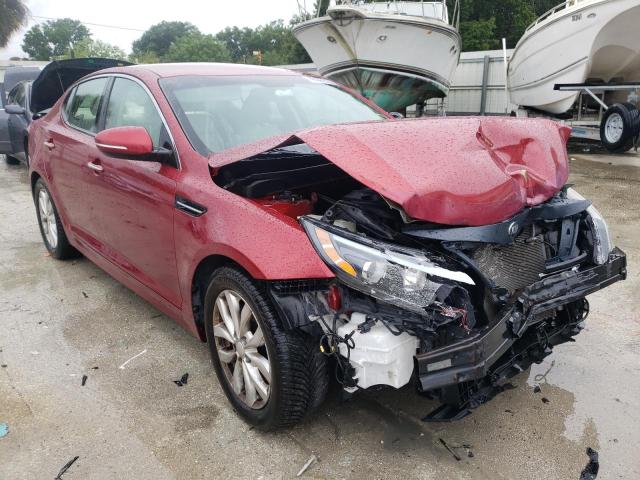 KIA OPTIMA EX 2015 with VIN 5XXGN4A77FG366340 - Photo from auction