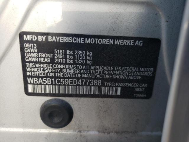 Photo 10 from auction – 2014 BMW 535 I with VIN WBA5B1C59ED477388