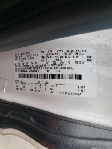 Photo 10 from auction – 2020 FORD TRANSIT T- with VIN 1FTBR2C87LKA07306