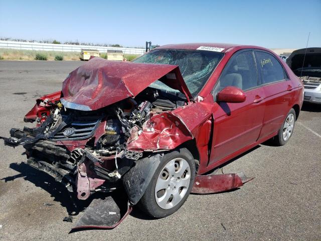 Photo 2 from auction – 2009 KIA SPECTRA EX with VIN KNAFE222295663220