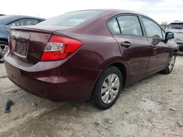 Photo 4 from auction – 2012 HONDA CIVIC LX with VIN 19XFB2F57CE095039