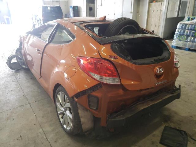 Photo 3 from auction – 2016 HYUNDAI VELOSTER with VIN KMHTC6AD8GU295243