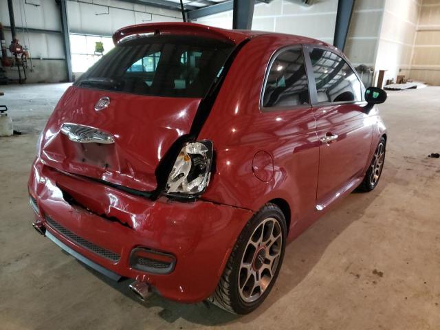 Photo 4 from auction – 2013 FIAT 500 SPORT with VIN 3C3CFFBR2DT667689
