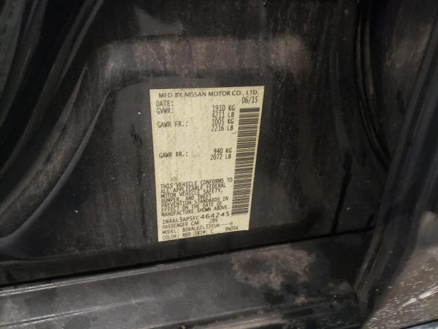 Photo 10 from auction – 2015 NISSAN ALTIMA 2.5 with VIN 1N4AL3AP5FC464245
