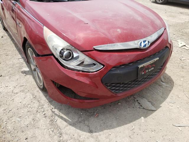 Photo 9 from auction – 2012 HYUNDAI SONATA HYB with VIN KMHEC4A47CA023842