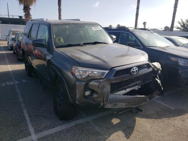 TOYOTA 4RUNNER SR 2016 with VIN JTEBU5JR5G5325646 - Photo from auction