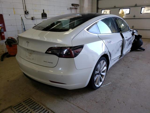 Photo 4 from auction – 2018 TESLA MODEL 3 with VIN 5YJ3E1EB6JF135582