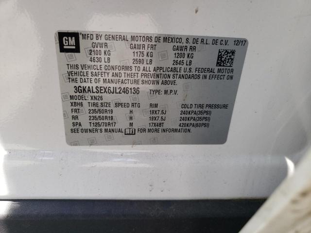 Zdjęcie 10 z aukcji – 2018 GMC TERRAIN DE z VIN 3GKALSEX6JL246136