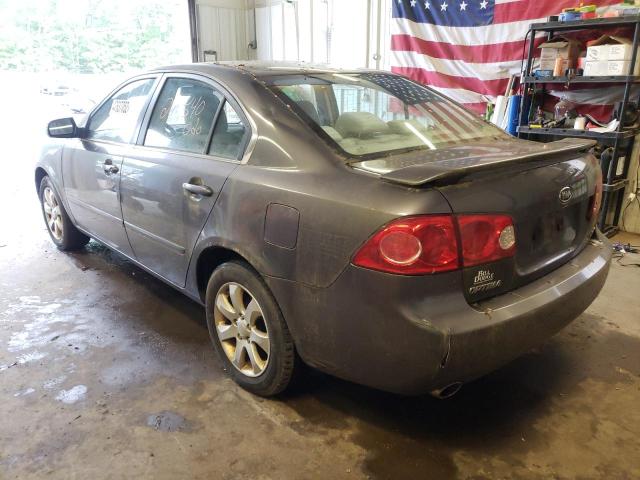 Photo 3 from auction – 2008 KIA OPTIMA LX with VIN KNAGE124985236020