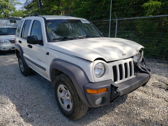 Photo 1 from auction – 2003 JEEP LIBERTY SP with VIN 1J4GL48K23W734055