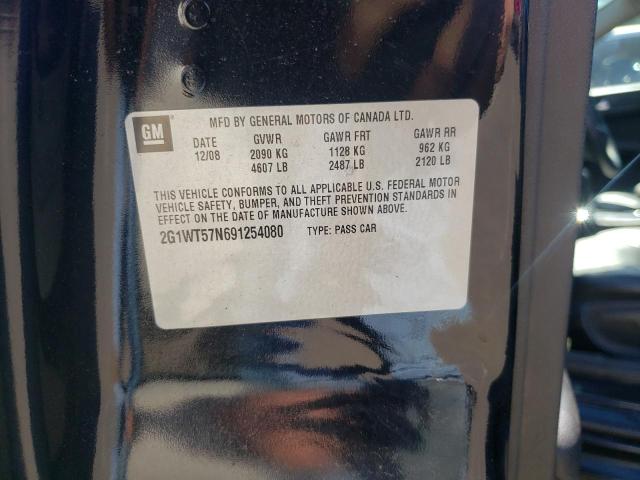 Photo 10 from auction – 2009 CHEVROLET IMPALA 1LT with VIN 2G1WT57N691254080