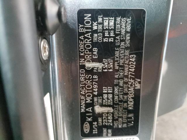 Photo 10 from auction – 2015 KIA SPORTAGE L with VIN KNDPB3AC5F7740243