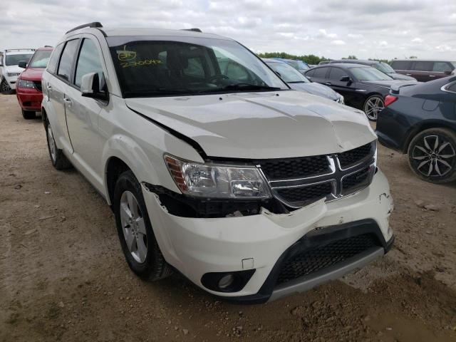 DODGE JOURNEY SX 2012 with VIN 3C4PDCBG7CT270042 - Photo from auction