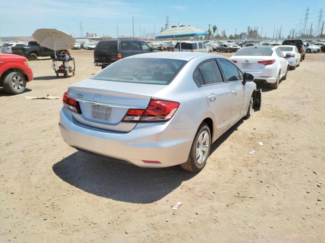 Photo 4 from auction – 2014 HONDA CIVIC LX with VIN 19XFB2F59EE010804