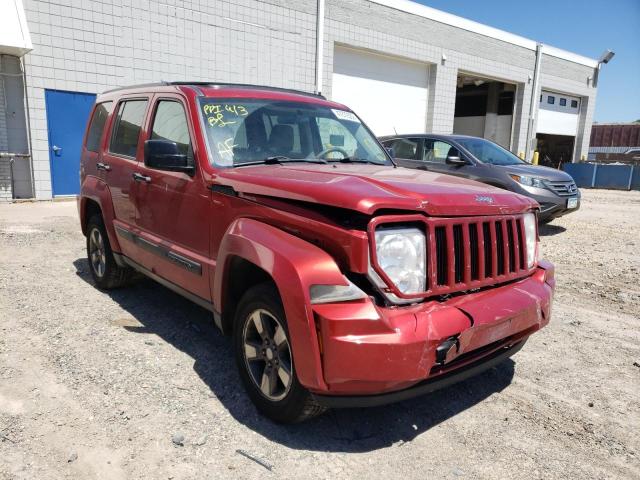 JEEP LIBERTY3.7 2008 with VIN 1J8GN28K68W256663 - Photo from auction
