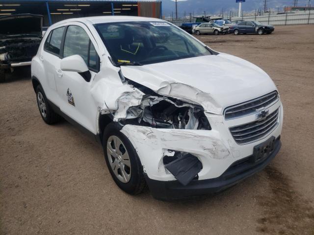 CHEVROLET TRAX LS 2016 with VIN 3GNCJKSB8GL234539 - Photo from auction