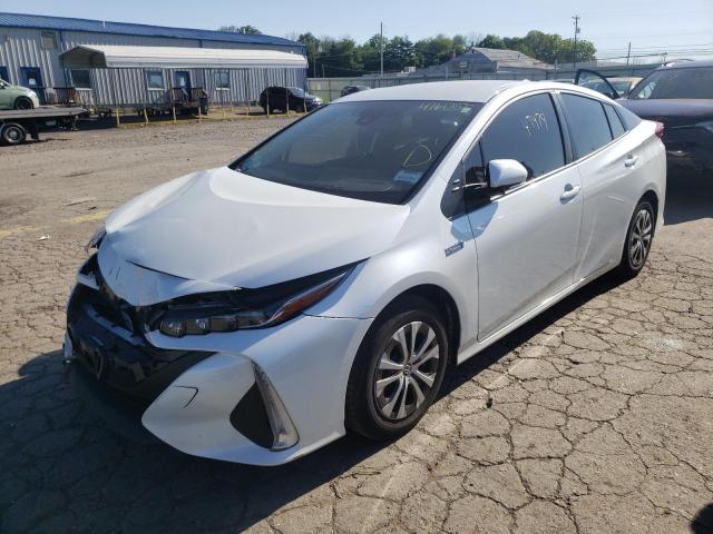 Photo 2 from auction – 2021 TOYOTA PRIUS PRIM with VIN JTDKAMFP3M3174473