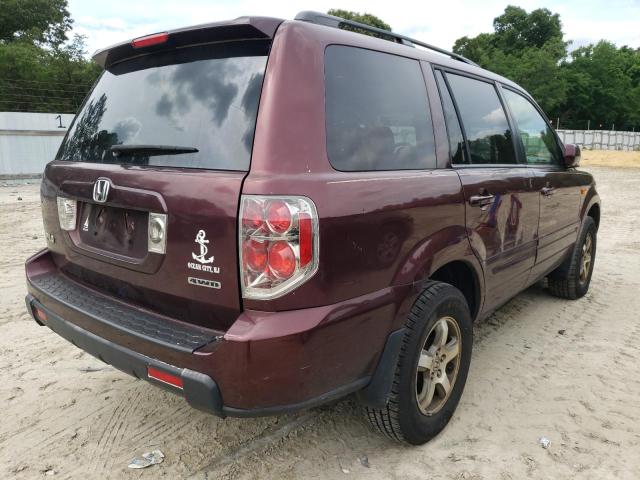 Photo 4 from auction – 2007 HONDA PILOT EXL with VIN 5FNYF18577B009216