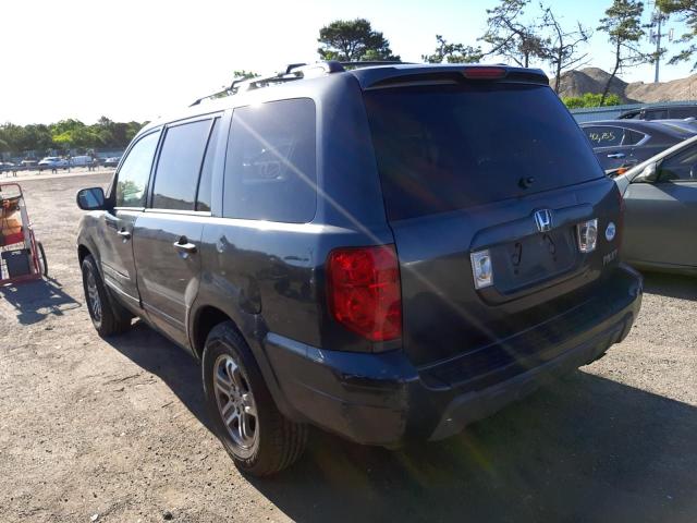 Photo 3 from auction – 2004 HONDA PILOT EXL with VIN 2HKYF18654H568639