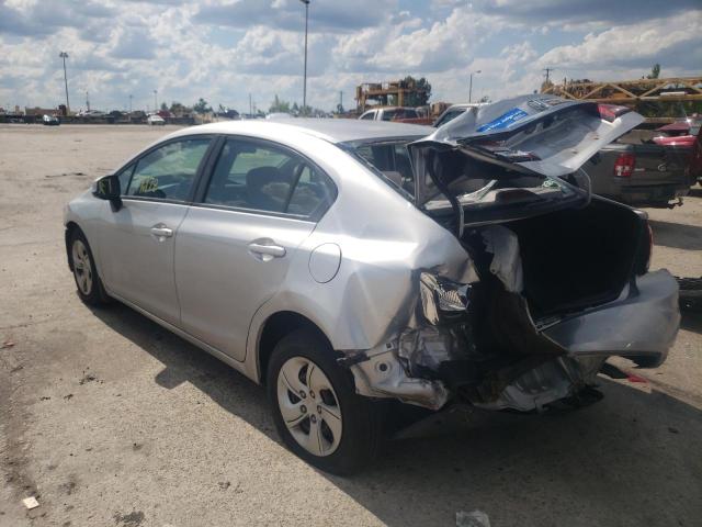 Photo 3 from auction – 2013 HONDA CIVIC LX with VIN 19XFB2F52DE097573