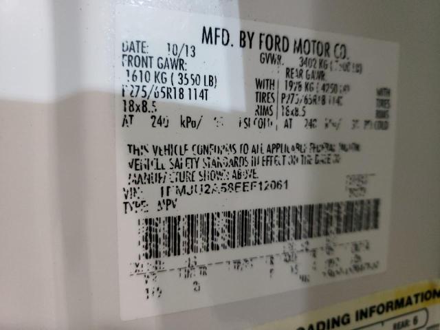 Photo 10 from auction – 2014 FORD EXPEDITION with VIN 1FMJU2A58EEF12061