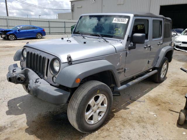 Photo 2 from auction – 2014 JEEP WRANGLER U with VIN 1C4BJWDG9EL156978