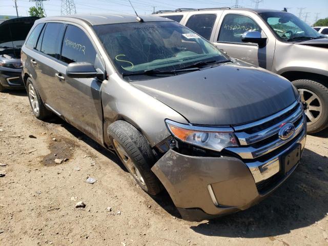 FORD EDGE SEL 2013 with VIN 2FMDK4JC3DBB54827 - Photo from auction