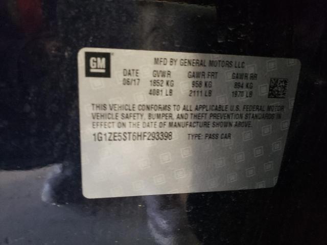 Photo 10 from auction – 2017 CHEVROLET MALIBU LT with VIN 1G1ZE5ST6HF293398