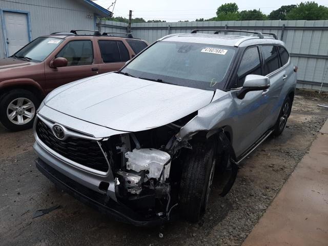 Photo 2 from auction – 2020 TOYOTA HIGHLANDER with VIN 5TDGZRBH3LS521811