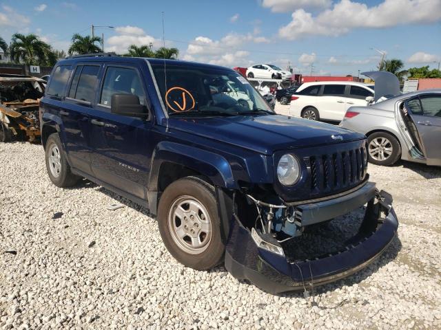 Photo 1 from auction – 2014 JEEP PATRIOT SP with VIN 1C4NJPBA1ED600379