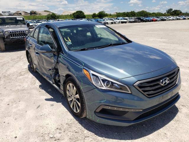 HYUNDAI SONATA SPO 2016 with VIN 5NPE34AF7GH430967 - Photo from auction