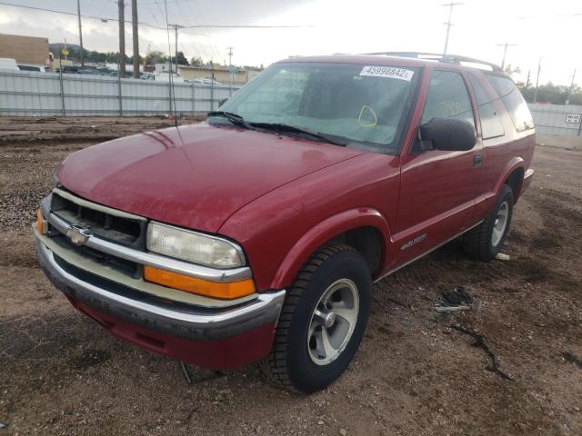 Photo 2 from auction – 2000 CHEVROLET BLAZER with VIN 1GNCS18W3YK137317