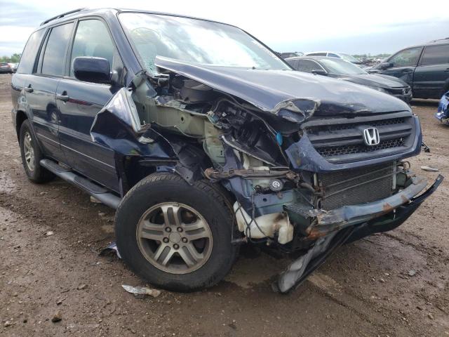 HONDA PILOT EXL 2004 with VIN 2HKYF18684H536607 - Photo from auction