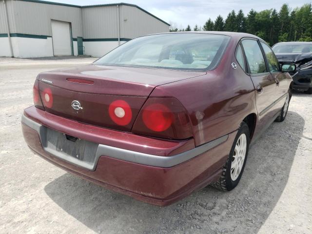 Photo 4 from auction – 2002 CHEVROLET IMPALA with VIN 2G1WF55E029145888