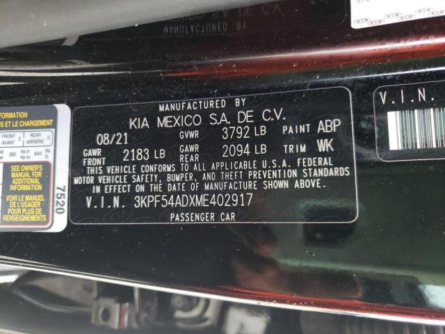 Photo 10 from auction – 2021 KIA FORTE EX with VIN 3KPF54ADXME402917