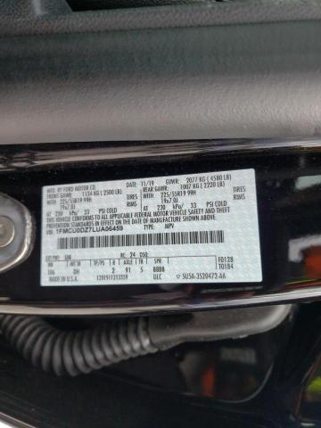 Photo 10 from auction – 2020 FORD ESCAPE TIT with VIN 1FMCU0DZ7LUA06459