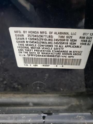 Photo 10 from auction – 2014 ACURA MDX TECHNO with VIN 5FRYD4H4XEB008250