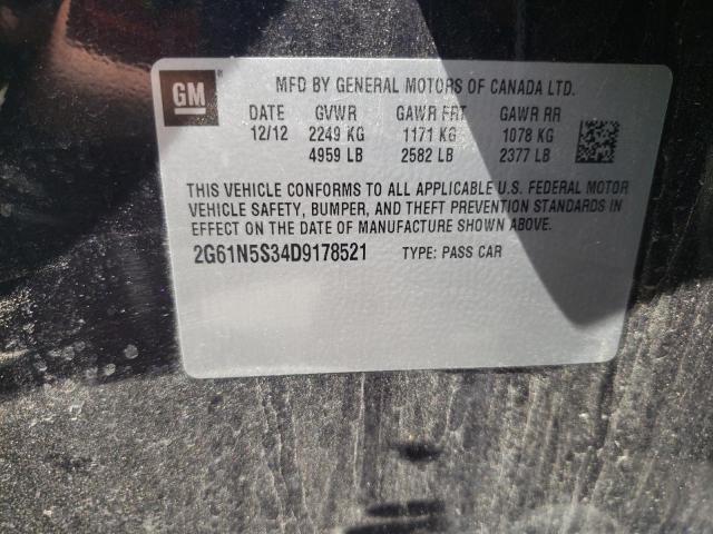 Photo 10 from auction – 2013 CADILLAC XTS with VIN 2G61N5S34D9178521