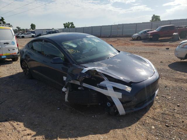 TESLA MODEL 3 2021 with VIN 5YJ3E1EA6MF015907 - Photo from auction