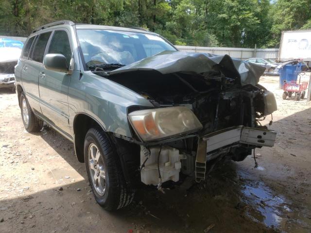 TOYOTA HIGHLANDER 2006 with VIN JTEDP21A160108289 - Photo from auction