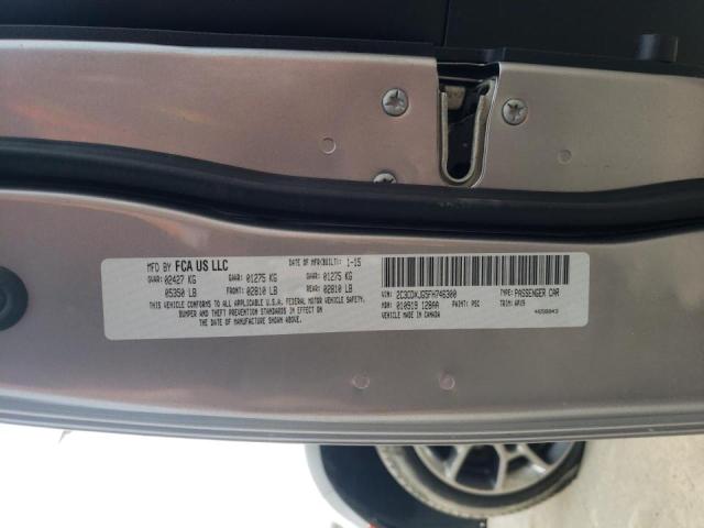 Photo 10 from auction – 2015 DODGE CHARGER SX with VIN 2C3CDXJG5FH746300