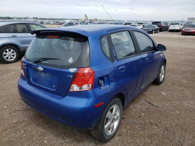 Photo 4 from auction – 2008 CHEVROLET AVEO BASE with VIN KL1TD66658B076529