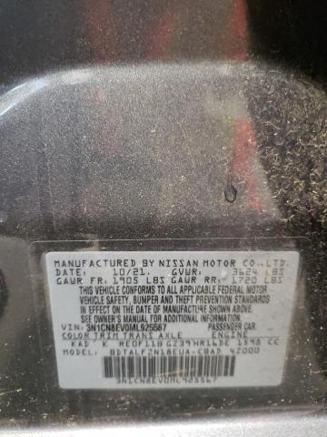 Photo 10 from auction – 2021 NISSAN VERSA SV with VIN 3N1CN8EV0ML925567