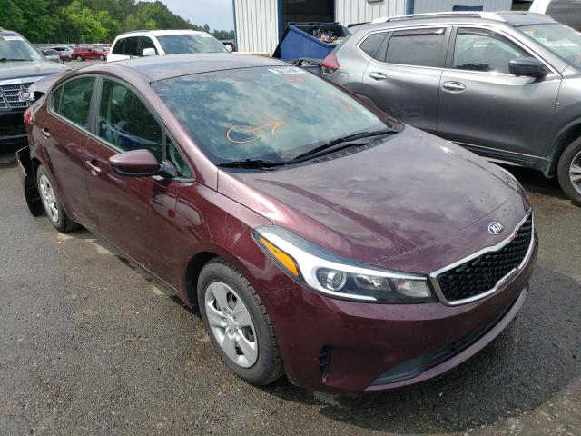 KIA FORTE LX 2018 with VIN 3KPFL4A77JE253989 - Photo from auction