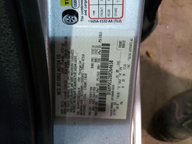 Photo 10 from auction – 2011 FORD FUSION SEL with VIN 3FAHP0CG2BR264658